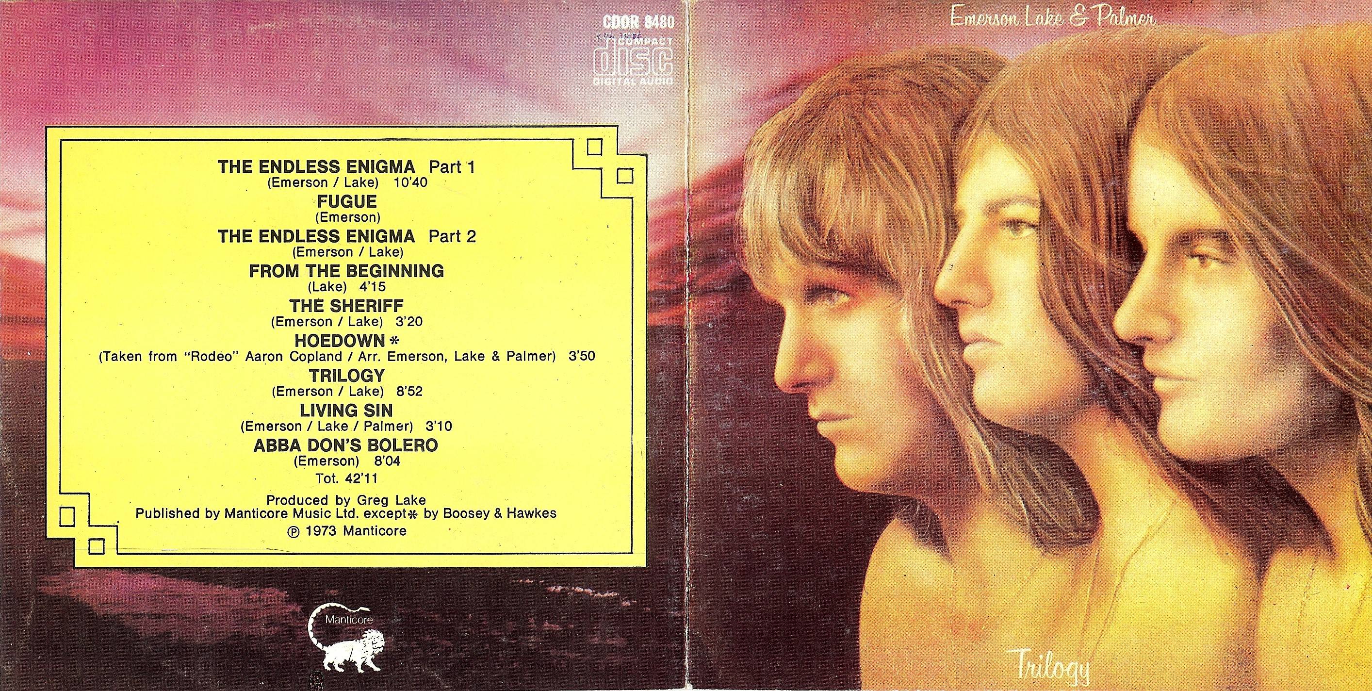 Emerson, Lake and Palmer Trilogy [vkandin it]